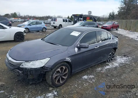 2016 Honda Accord Ex из США, поврежденный, VIN 1HGCR2F72GA001479